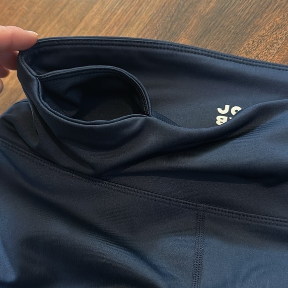 JoyLab Navy Hawaiian Floral Mesh Leggings Size Small - Picture 11 of 12